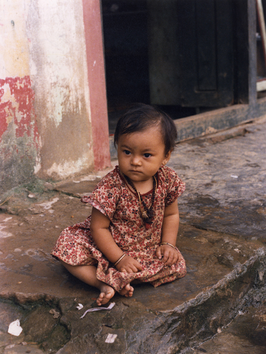 Nepalese baby, 1985
